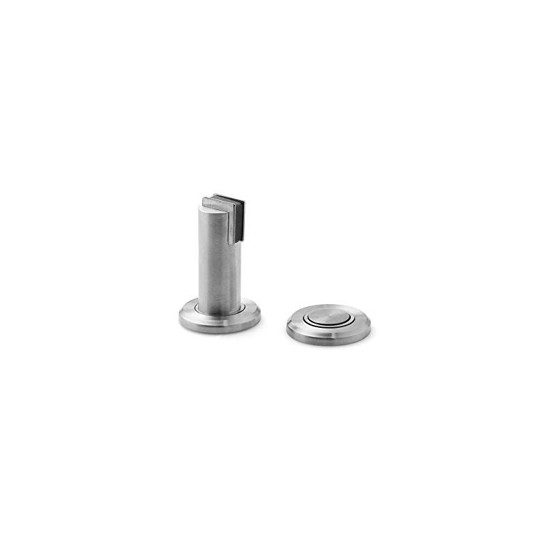 Lockwood A310SC Magnetic Floor Mounted TP Satin Chrome Door Stop