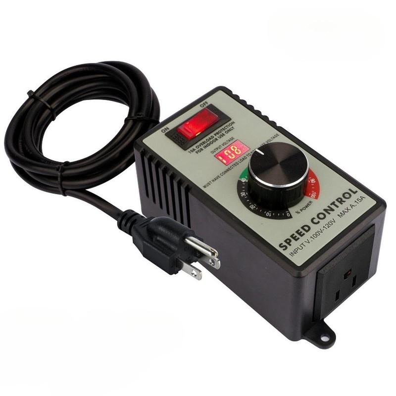 amleso Motor Speed Controller Fan Speed Adjustment Power Tool Speed