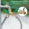 BoArt Brass Garden Hose Splitter 2 Way Heavy Duty, Y