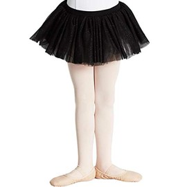 Capezio Women 11310C Glitter Tutu - BLACK, Medium