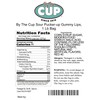 By The Cup Sour Pucker-up Gummy Lips, 1 lb Bulk
