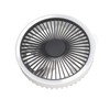 Tripod Desk Fan with Light USB Rechargeable Battery Operated 3