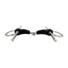 Equine Smile ES0104 Snaffle Bit Simple Broken with Rubber Stainless