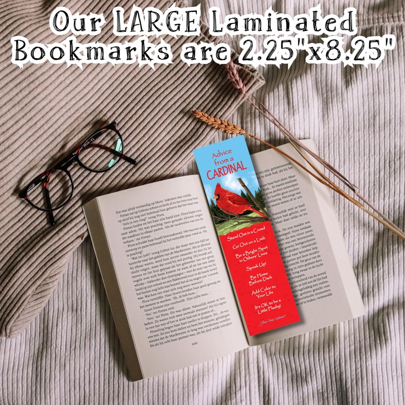Your True Nature Advice 3 Bookmark Night Set, Laminated with