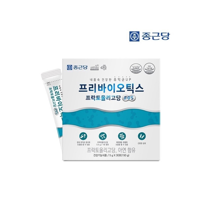 Chong Kun Dang Prebiotics Fructooligosaccharide FOS (5g / 종근당 프리바이오틱스