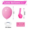 Balloons Pink Pack of 50, 12 Inch Pink Latex Balloons