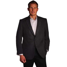 Jean-Paul Germain Classic-Fit Microsuede Blazer, 56R Black