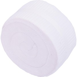 ThreadArt Jelly Roll Fabric Strips for Quilting, Crafting, and Sewing, 40 Precut Fabric Strips in White, Premium Cotton for Quilts, Crafts, Rugs, Blankets, Clothing and More