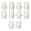Malida Straight 1/2" Thread Male to 3/8" Push Tube Quick