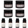 Ilios Olfactory Smell Training Kit, 4 Natural Essential Oils