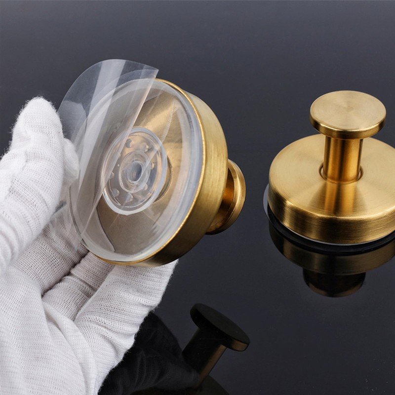 Boxonly No-Drill Suction Hooks,2024 Upgraded Stainless Steel Waterproof Hooks for
