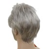Lydell Men Wig Natural Short Straight Hair Synthetic Full Wigs