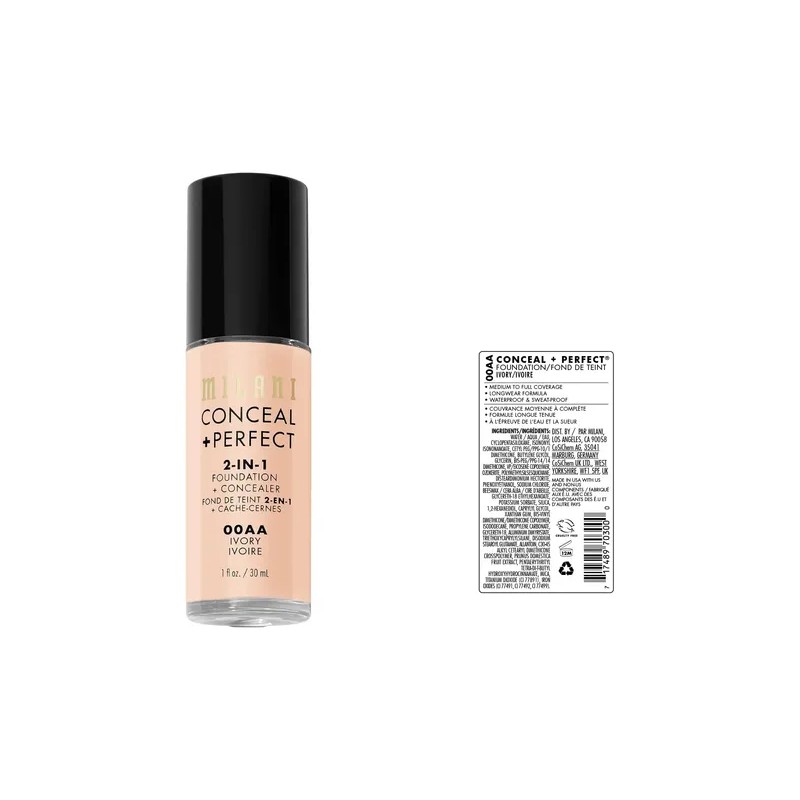 Milani | Conceal + Perfect 2 En 1 | Base