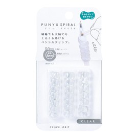 Kutsuwa RB033CL Grip Punu Spiral, Clear
