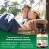 Zazzee Extra Strength Horse Chestnut 10:1 Extract, 20% Aescins, 120