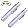 pranovo 2 x Aluminum Alloy Chalk Holder Teacher's Chalk Clip