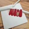 no.4 Matte Red - Oval / no.4 무광 레드 -