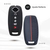 Genérico Funda de Silicona para Llave de Coche Nissan Versa