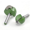 Yuentoen 5 Pieces 6 mm Shank Router, Hollow Chamfer Cutter,