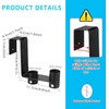 HEHIPLE 2 Pcs Pool Fence Hooks, Pool Tool Organizer, for