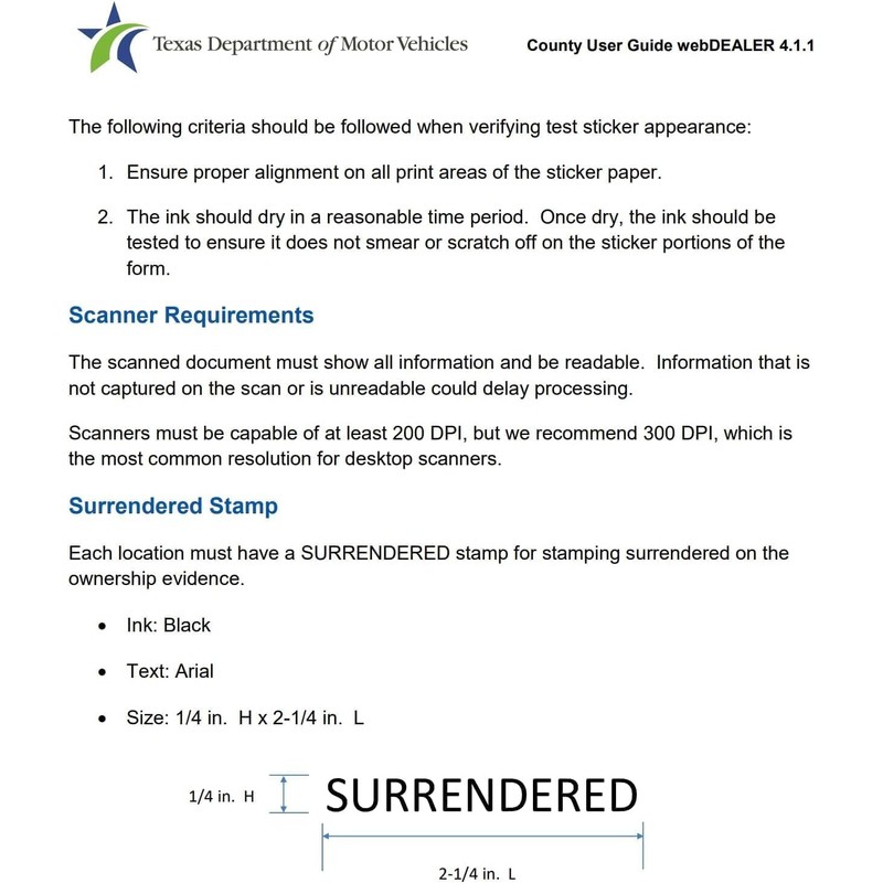Surrendered Self Inking Rectangle Stamp + Replacement Ink Pad -
