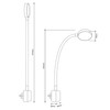 SEBSON LED Socket Lamp Dimmable White Light for Socket 4