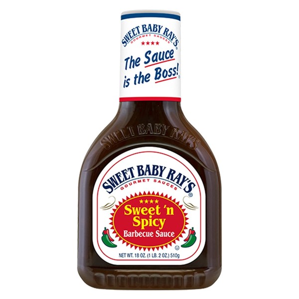 American Sweet Baby Ray's Sweet 'n Spicy Barbeque Sauce 510g