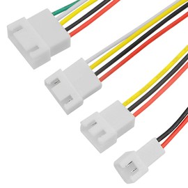 XINGYHENG 20Pcs 2PIN 3PIN 4PIN 5PIN Double End Female and Male Wire Connecting Plug Extension cord Terminal Connector Electronic Wire Cable 200mm Compatible with JST XH