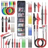 Goupchn Kit de cables de prueba de multímetro con sondas