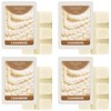 STRN Wax Melts Soy Wax Cubes 4 Pack Cashmere Scented,