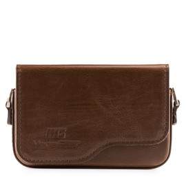 MegaGear MG1222 Canon PowerShot G9 X Mark II, G9 X Leather Camera Case with Strap, Dark Brown