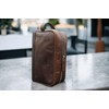 bark&bison Leather Travel Toiletry Bag - Handcrafted from Finest Full