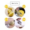 IKAAR Pack of 2 Lemon Squeezers, Stainless Steel Lime Juicer,