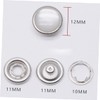 Hohopeti Snap Fastener 50pcs Clothing Accessories Buttons Snap in Buttons