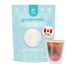 Good Protein GoodProtein Collagen Booster Powder - 100% Natural Plant-Based Collagen-Boosting Superfoods | Vegan, Non-GMO, Dairy-Free, Gluten-Free, No Added Sugar | Antioxidant-Rich with Polyphenols | 180g, 30 Servings