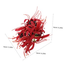 Vaguelly Large Flower Claw Clip for Thick Hair Elegant Hair Styling Accessory for Women Non Slip Design for for Daily Wear and Special Occasions