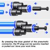 ERGAOBOY AD Push to Connect Plug Fittings, Pneumatic Air Plug