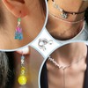 500Pcs Metal Open Bead Tips Knot Covers, Crimp Beads for