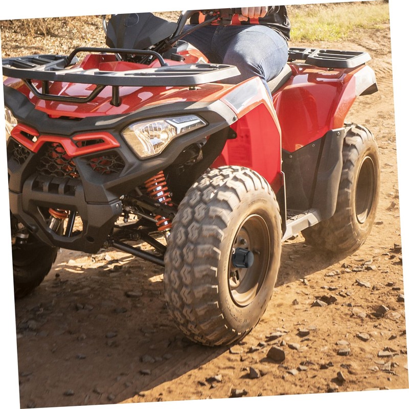 Hemobllo 10pcs Rubber Center Covers for ATV Wheel Hubs Durable