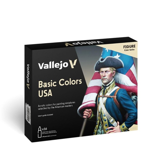 Vallejo - Model Color Basic Colors USA Set | Modeling