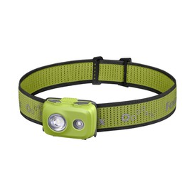fenix HL16 Green Lightweight Multipurpose Headlamp | 450 lumens | 104m | 100 Hrs Max | AAA Powered | Red Light Mode | SOS Function | IP66