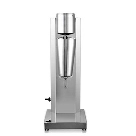 Electric Milkshake Maker, 110V 18000RMP Commercial Stainless Steel Drink Mixer Machine Smoothie Malt Blender with 2 Speed Adjustable (Single Head)