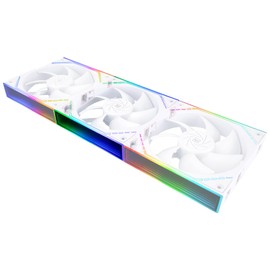 Thermalright TL-M12QW X3 Chassis Fan 120mm Silent,Wireless Splicing,Building Block Fan,PWM Function CPU,Infinity Mirror ARGB Lighting Effect,New Power chip Module simplifies Wiring Management