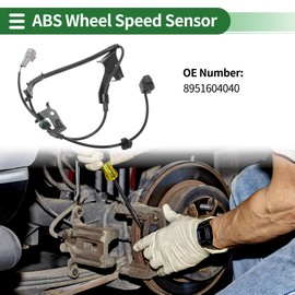 X AUTOHAUX ABS Wheel Speed Sensor ABS Sensor Anti-Lock Braking System Sensor No.8951604040 for Toyota Tacoma 2005-2015 1 Pc Front Left