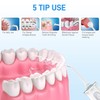 TUREWELL Wireless Oral Irrigator, Water Flosser with 3 Modes and