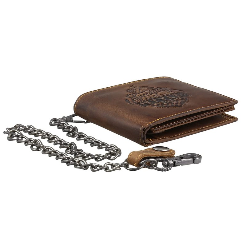 Greenburry Racing Collection Dallas 0839 Wallet with Chain, brown, One