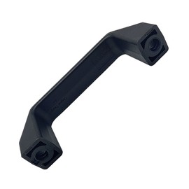 DOJA Industrial Bow Handle Plastic Pull Handle Pack 4 109 mm Plastic Handle Front Matt Black Handle Handle Plastic Handles Door Handle Plastic Handles for Industrial Tools