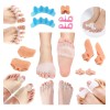 Kit De 24 Pares Corrector Protector De Juanetes Y Separador