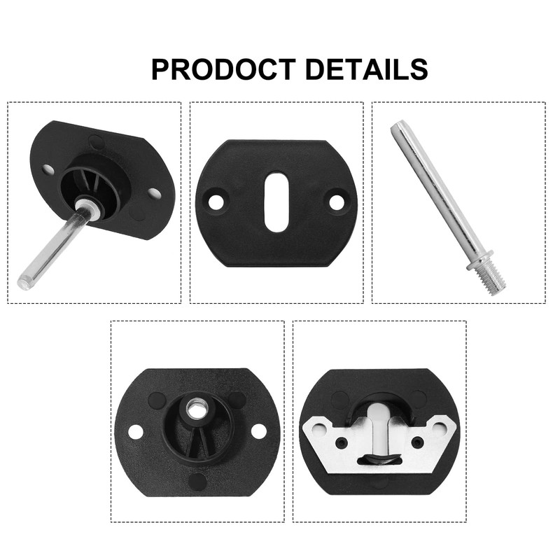 Cionyce 4 conectores de sofá seccionales, conector de muebles estilo