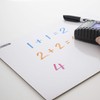 BAZIC Dry Erase Lap Board 9"x12" & Marker, Double Sided